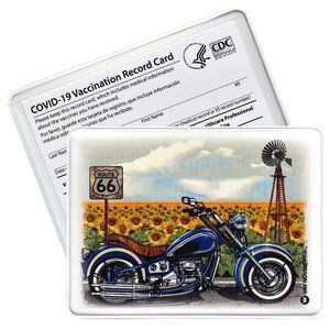 Vaccination Card Holder / Protector - Motorcycle
